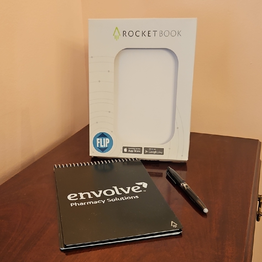 Rocketbook Flip Notebook with Pen